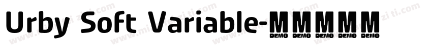 Urby Soft Variable字体转换